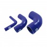 Coude Réducteur Silicone SILICON HOSES 57-51mm 45° Bleu