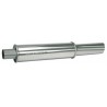 Terminaux / Silencieux Inox  Sortie 76 / Diamètre 76mm / Longueur 820mm / 120X450