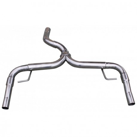 Terminal Echappement Inox RMS Renault Clio 3 RS (200ch) Après 2010 Droit et Gauche
