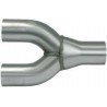 2 en 1 Inox  Diamètre 1X50mm / 2X50mm / Longueur 240mm