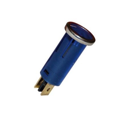 Voyant Lumineux Tubulaire Bleu 16.75mm