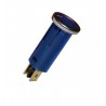 Voyant Lumineux Tubulaire Bleu 16.75mm