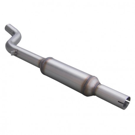 Tube Central RMS Inox avec Pare-Flamme Renault Clio RS 2006-2009
