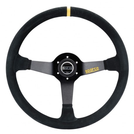 Volant Sparco R368 Peau Retournée Noir