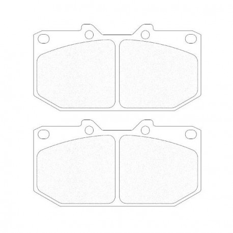 Plaquettes de Frein CL Brakes RC6 Avant Subaru 4 Pistons