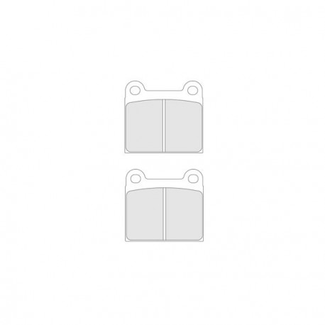 Plaquettes de Frein CL Brakes RC6 Avant Simca 1000 Rallye 2