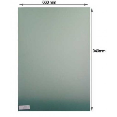 Plaque de Protection Intérieur Aile Epaisseur 2 mm Dimensions 940X660 Grise
