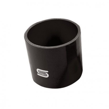 Coupleur Silicone Silicon Hoses 127mm Longueur 100mm Noir